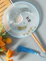 Chinese Style Hanfu Accessories Embroidery Fan