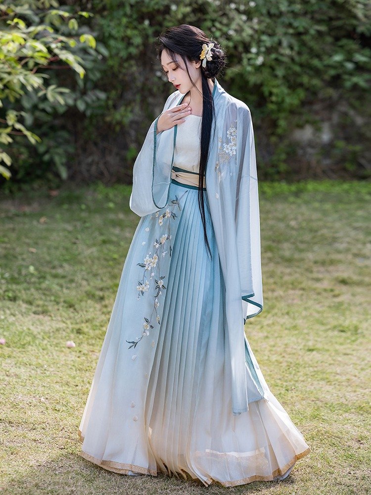Chinese Style Hanfu Dresses Embroidery Fashion Hanfu