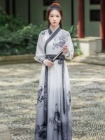 Chinese Style Hanfu Wuxia Clothes for Men And Women