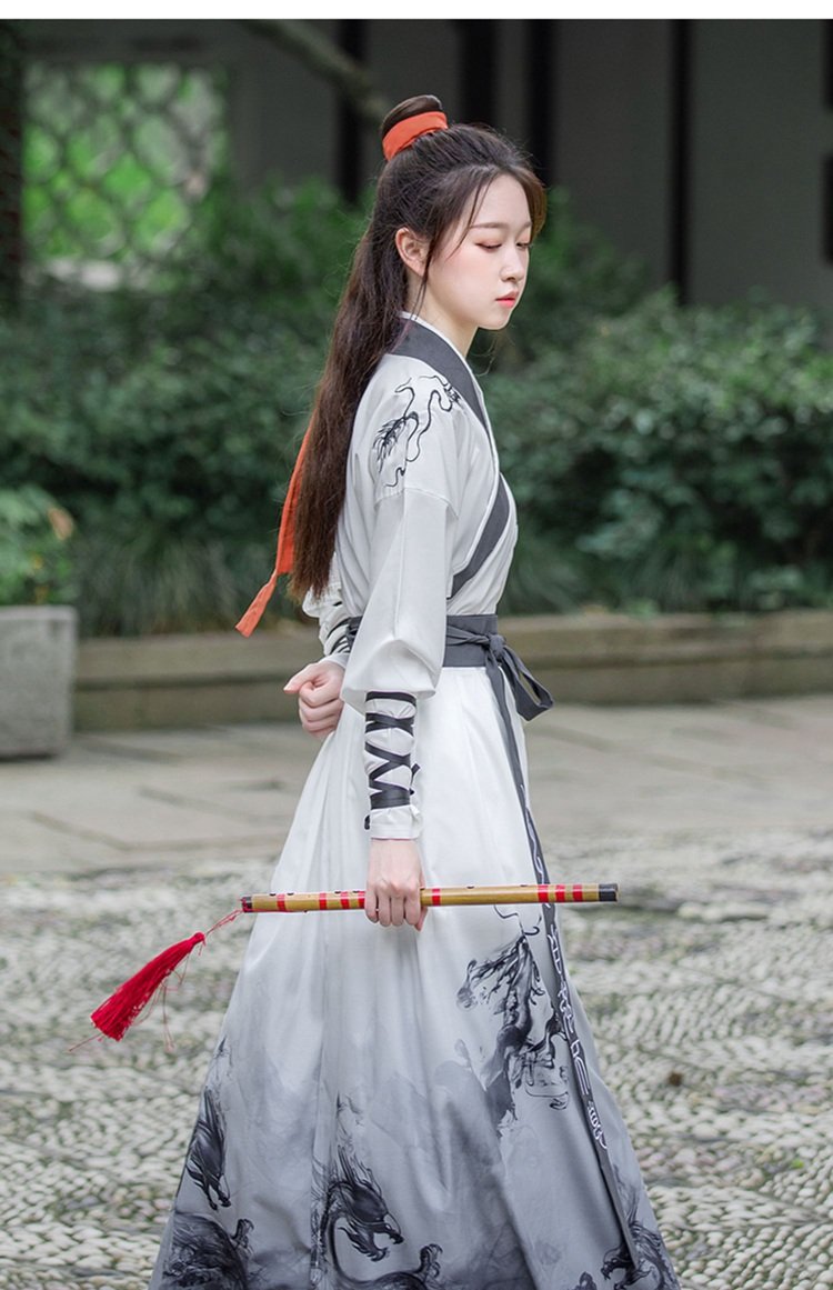 Chinese Style Hanfu Wuxia Clothes for Men And Women