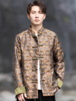 Chinese Style Jacket for Men Loose Tang Suit - Image 4