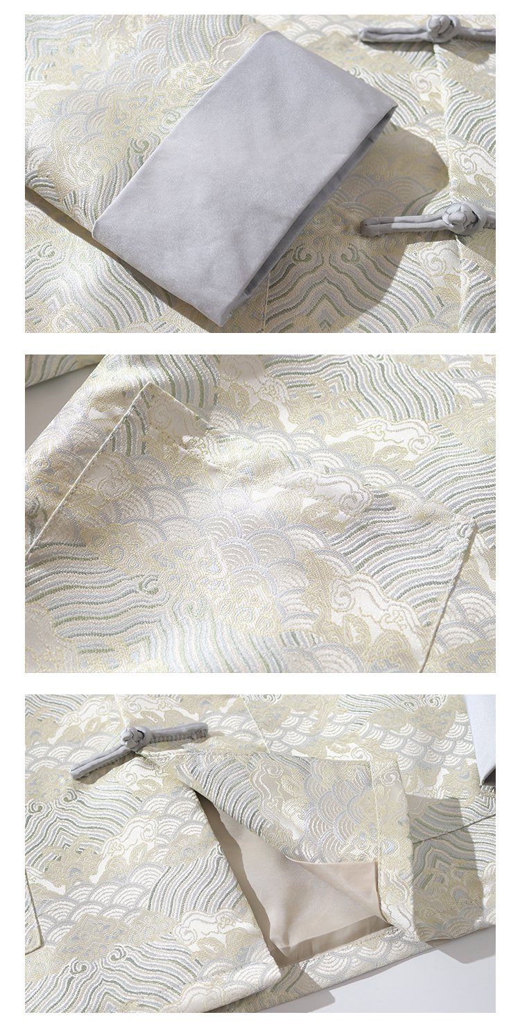 Chinese Style Jacket for Men Loose Tang Suit