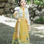 Chinese Style Kids Modern Dresses Fashion Hanfu