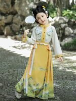 Chinese Style Kids Modern Dresses Fashion Hanfu - Image 2