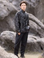 Chinese Style Male Coat Leather Jacket - Image 2