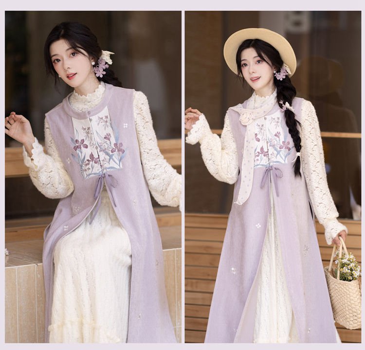 Chinese Style Outerwear Ming Style Fashion Hanfu