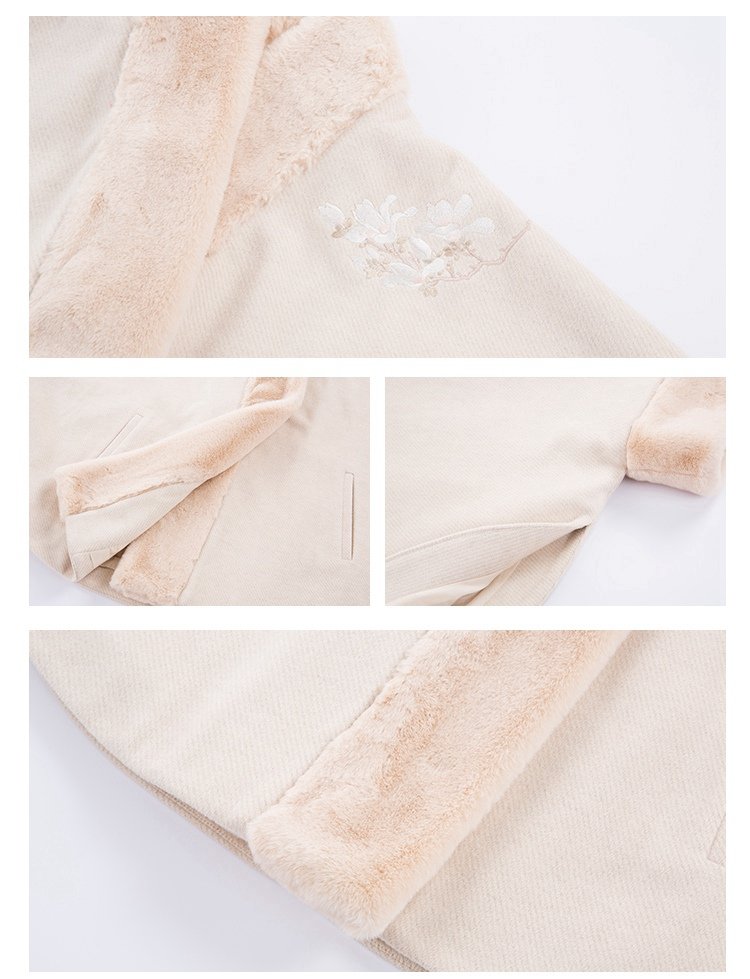 Chinese Style Short Cloak Winter Hanfu Coat