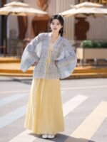 Chinese Style Spring Dress Jin Dynasty Hanfu - Image 3