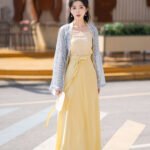 Chinese Style Spring Dress Jin Dynasty Hanfu