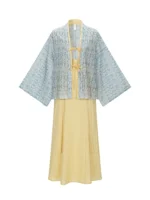 Chinese Style Spring Dress Jin Dynasty Hanfu - Image 5
