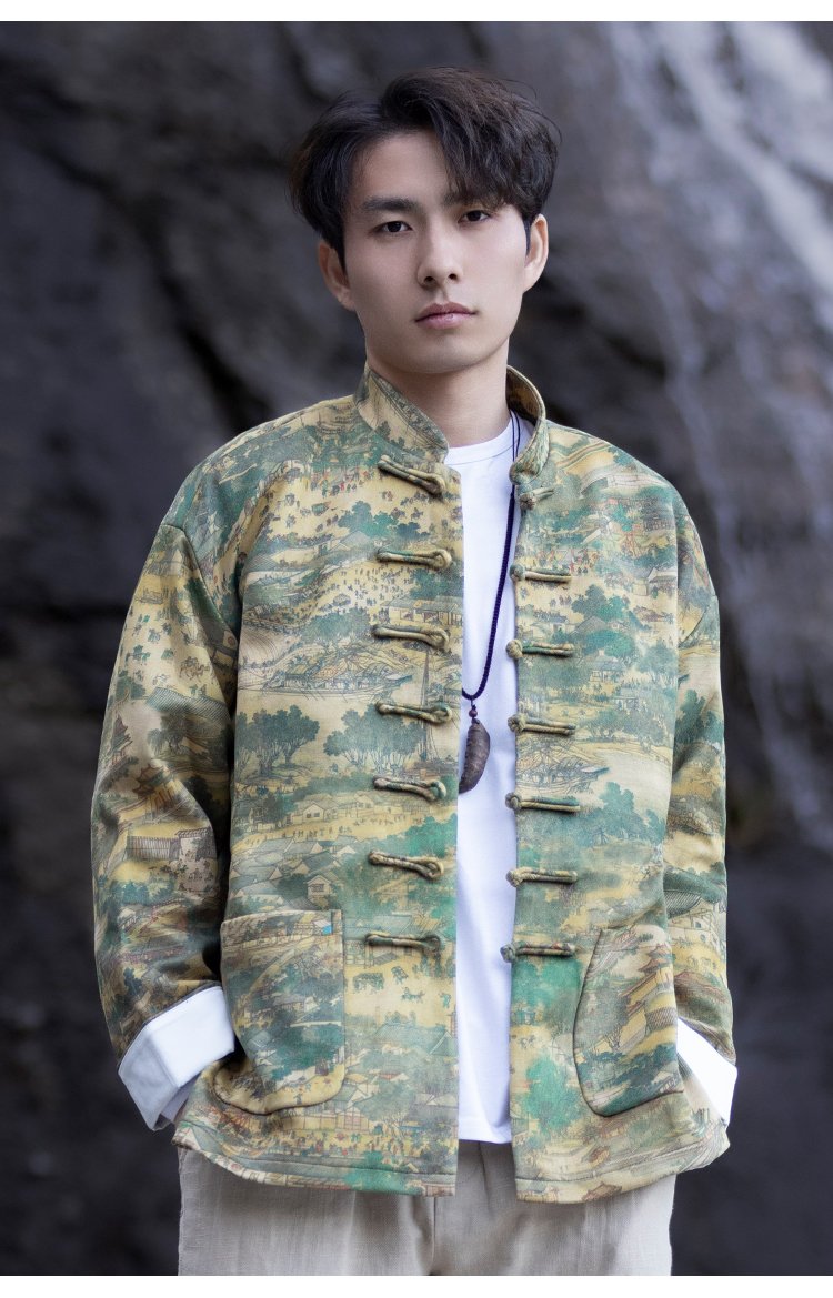 Chinese Style Suit Jacket loose Tang Suit Coat