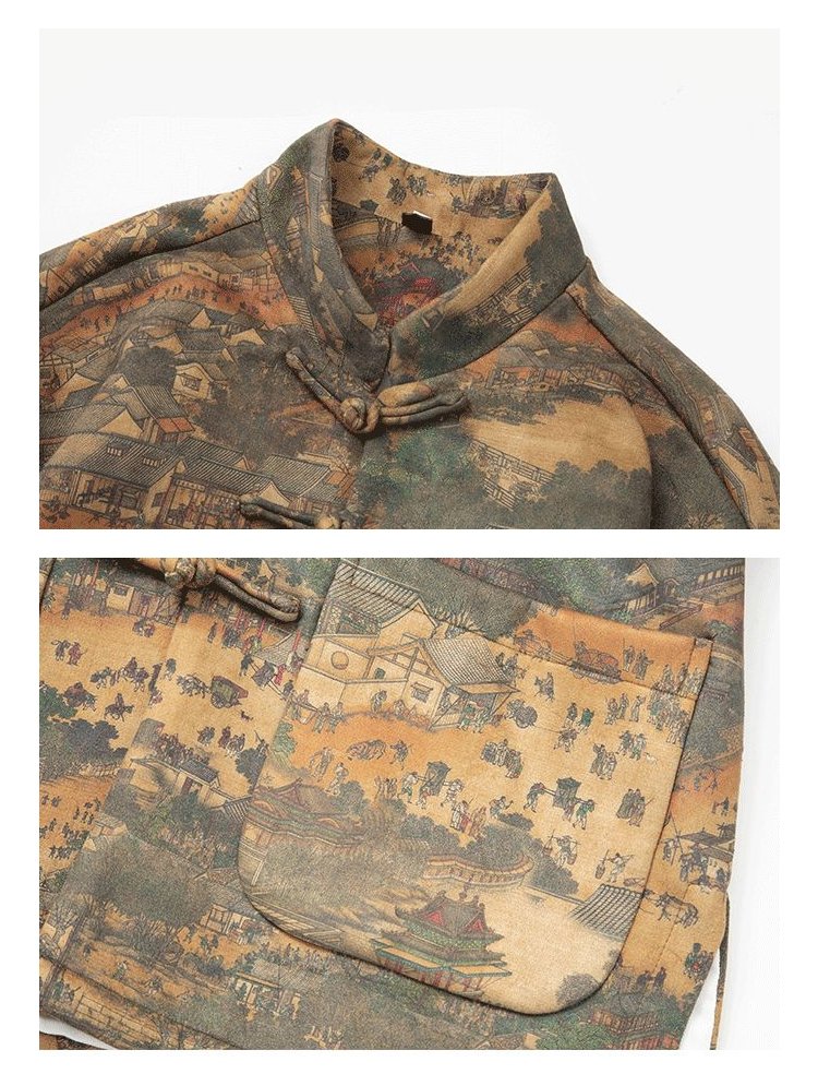 Chinese Style Suit Jacket loose Tang Suit Coat