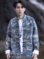 Chinese Style Suit Jacket loose Tang Suit Coat - Image 3