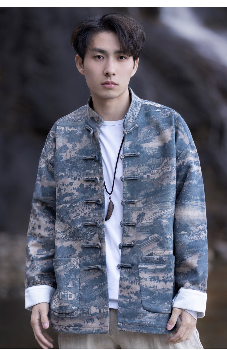 Chinese Style Suit Jacket loose Tang Suit Coat