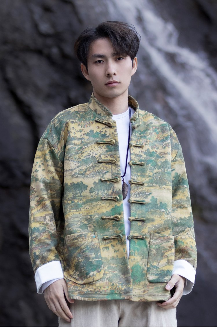 Chinese Style Suit Jacket loose Tang Suit Coat