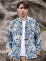 Chinese Style Suit Tang Style Loose Jacket Men