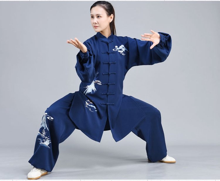 Chinese Style Tai Chi Suit For Men And Women