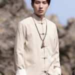 Chinese Style Tangzhuang Men’s Jacket