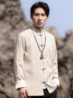 Chinese Style Tangzhuang Men’s Jacket