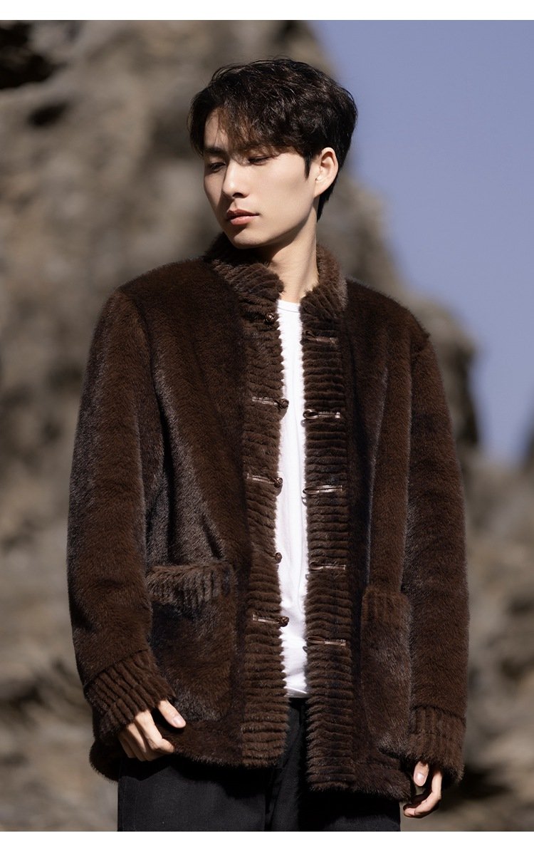 Chinese Style Winter Coats Loose Tang Jacket