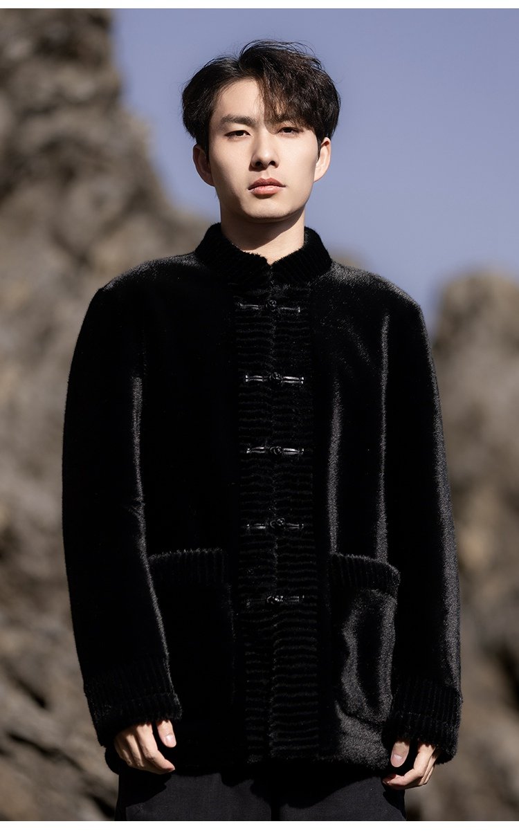 Chinese Style Winter Coats Loose Tang Jacket