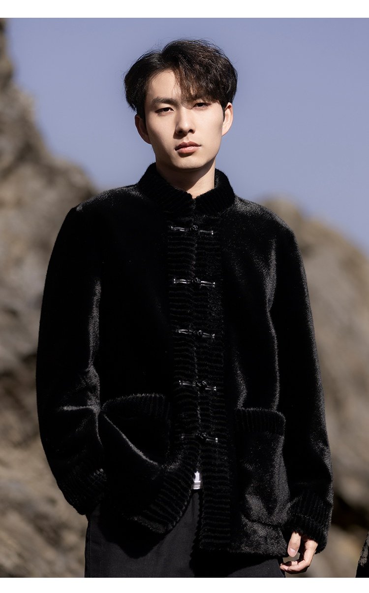 Chinese Style Winter Coats Loose Tang Jacket