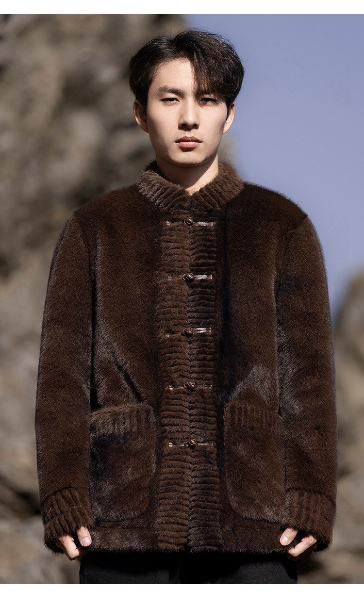 Chinese Style Winter Coats Loose Tang Jacket