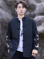 Chinese Suit Jacket Tang Style Men’s Cotton Jacket