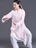 Chinese Tai Chi Clothes Embroidery Performance Suit