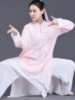 Chinese Tai Chi Clothes Embroidery Performance Suit - Image 3