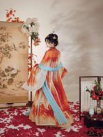 Chinese Tang Dynasty Hanfu Dress Female - Image 4