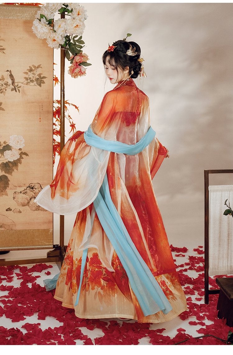 Chinese Tang Dynasty Hanfu Dress Female