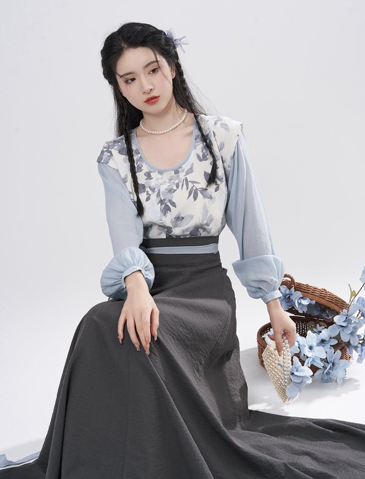 Chinese Tang Style Tea Party Dresses for Women