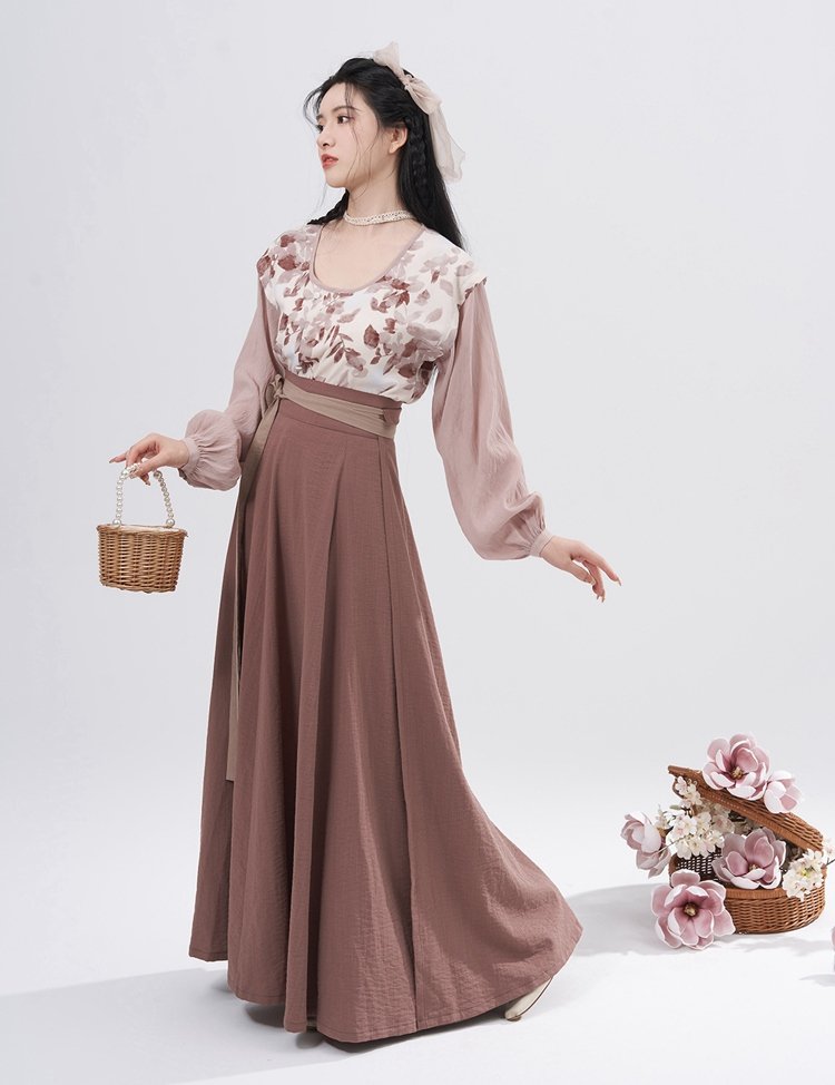 Chinese Tang Style Tea Party Dresses for Women