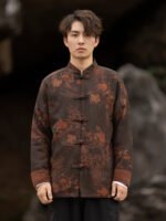 Chinese Tang Suit Loose Tang Style Men’s Jacket - Image 2