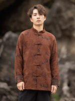 Chinese Tang Suit Loose Tang Style Men’s Jacket - Image 5