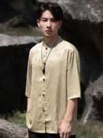 Chinese Tang Suit Shirt Men’s Casual Summer Top - Image 4