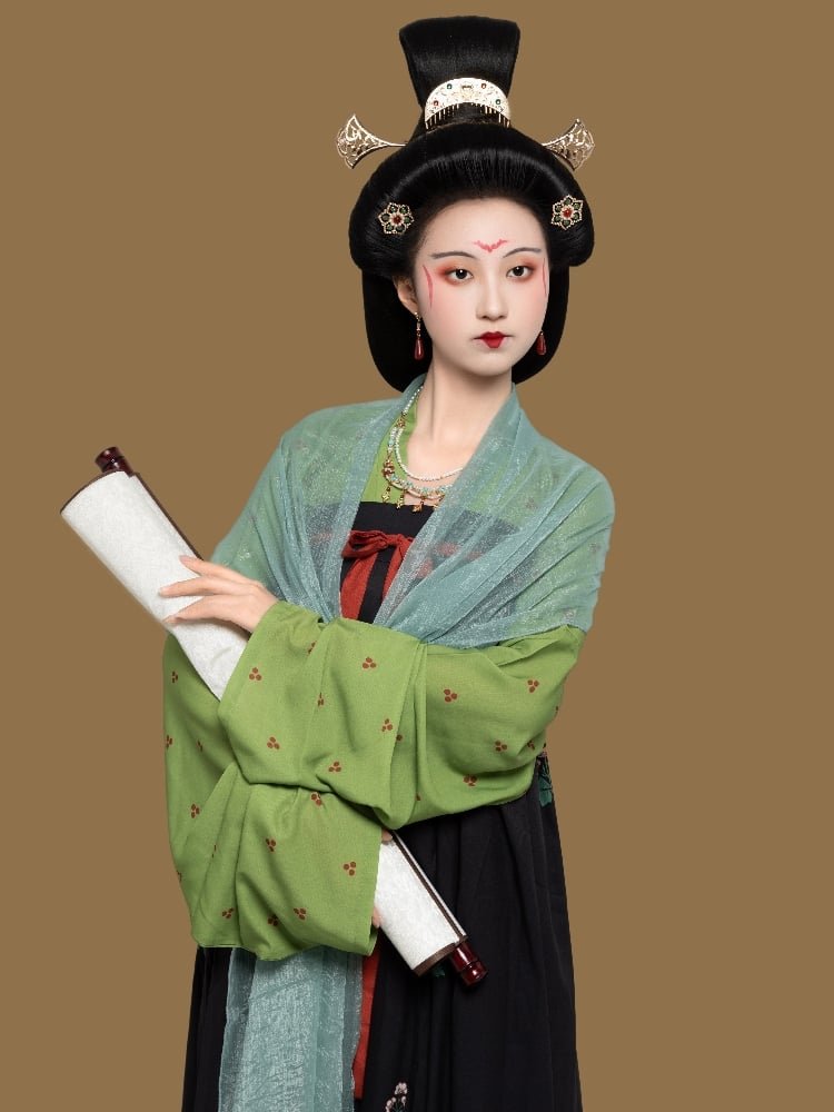 Chinese Traditional Clothes Hanfu Tang Style Dress