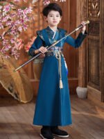 Chinese Traditional Clothing Tang Suit Boy