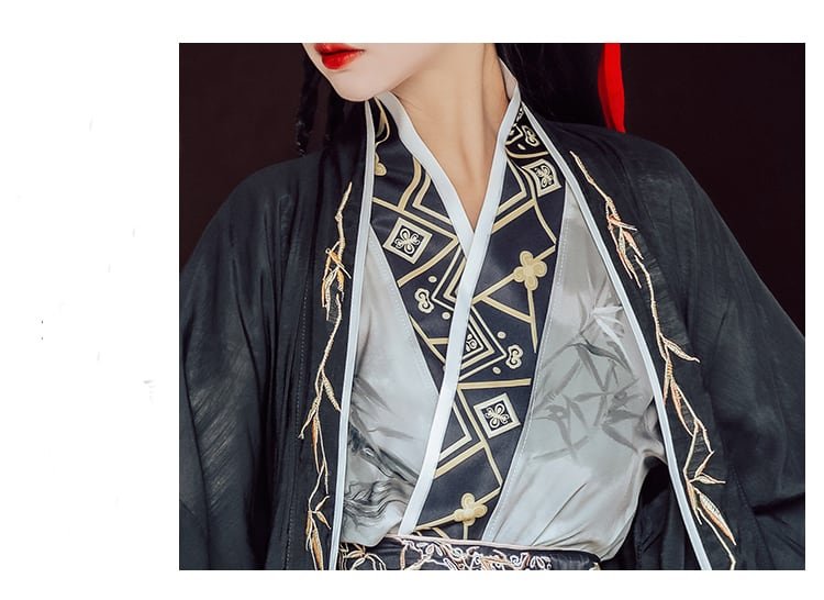 Chinese Traditional Clothing Hanfu Dress Black Hanfu Cospaly