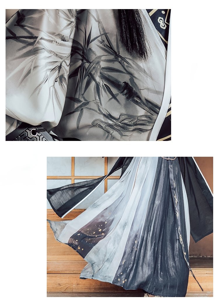 Chinese Traditional Clothing Hanfu Dress Black Hanfu Cospaly