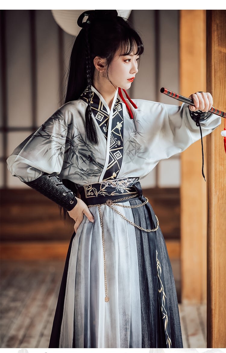 Chinese Traditional Clothing Hanfu Dress Black Hanfu Cospaly