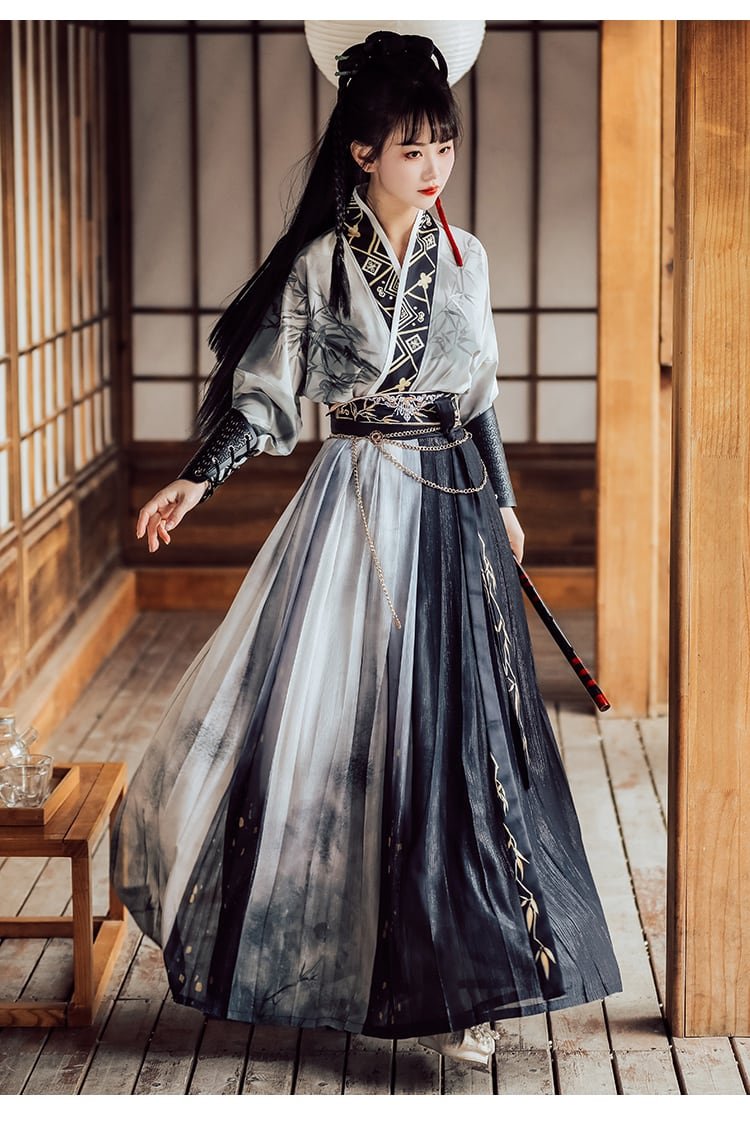 Chinese Traditional Clothing Hanfu Dress Black Hanfu Cospaly