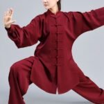 Chinese Traditional Clothing Tai Chi Suit Female and Male