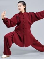 Chinese Traditional Clothing Tai Chi Suit Female and Male