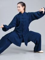 Chinese Traditional Clothing Tai Chi Suit Female and Male - Image 3