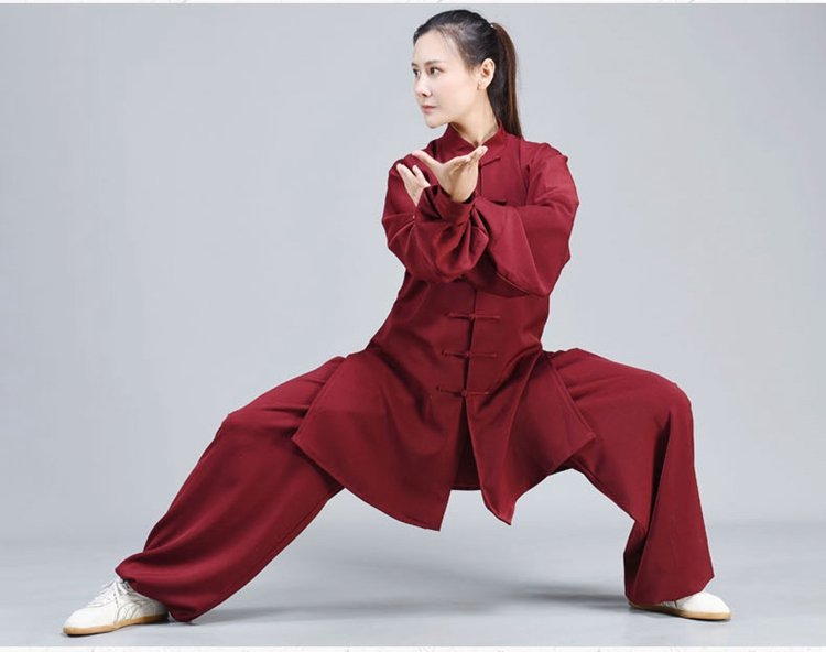 Chinese Traditional Clothing Tai Chi Suit Female and Male