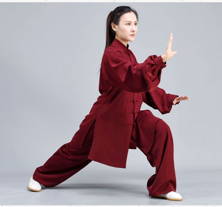 Chinese Traditional Clothing Tai Chi Suit Female and Male