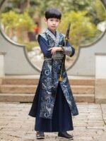 Chinese Traditional Costume Boy Martial Arts Performance Costume - Image 3