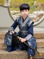 Chinese Traditional Costume Boy Martial Arts Performance Costume - Image 5